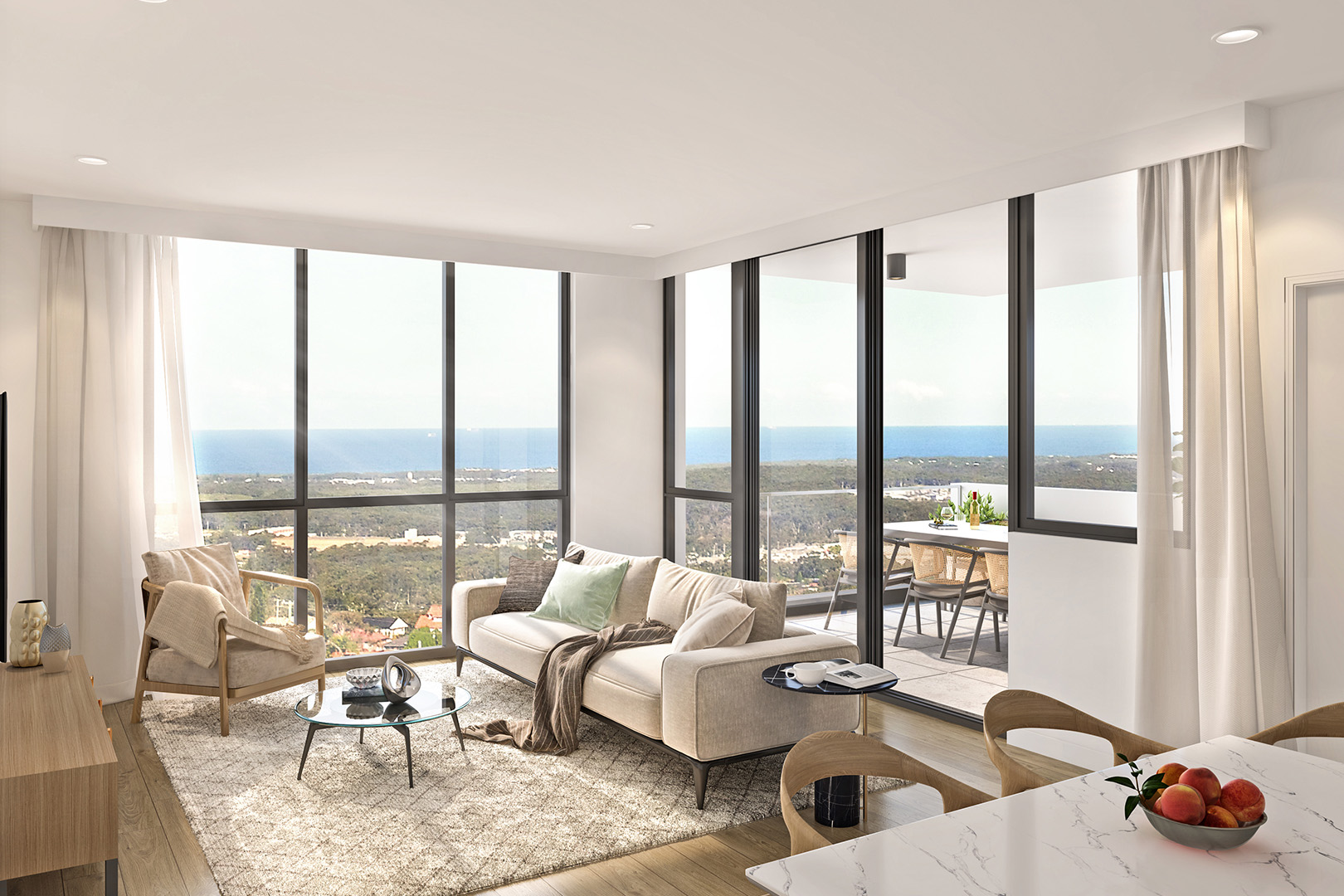 Macquarie Tower Ocean View Apartment